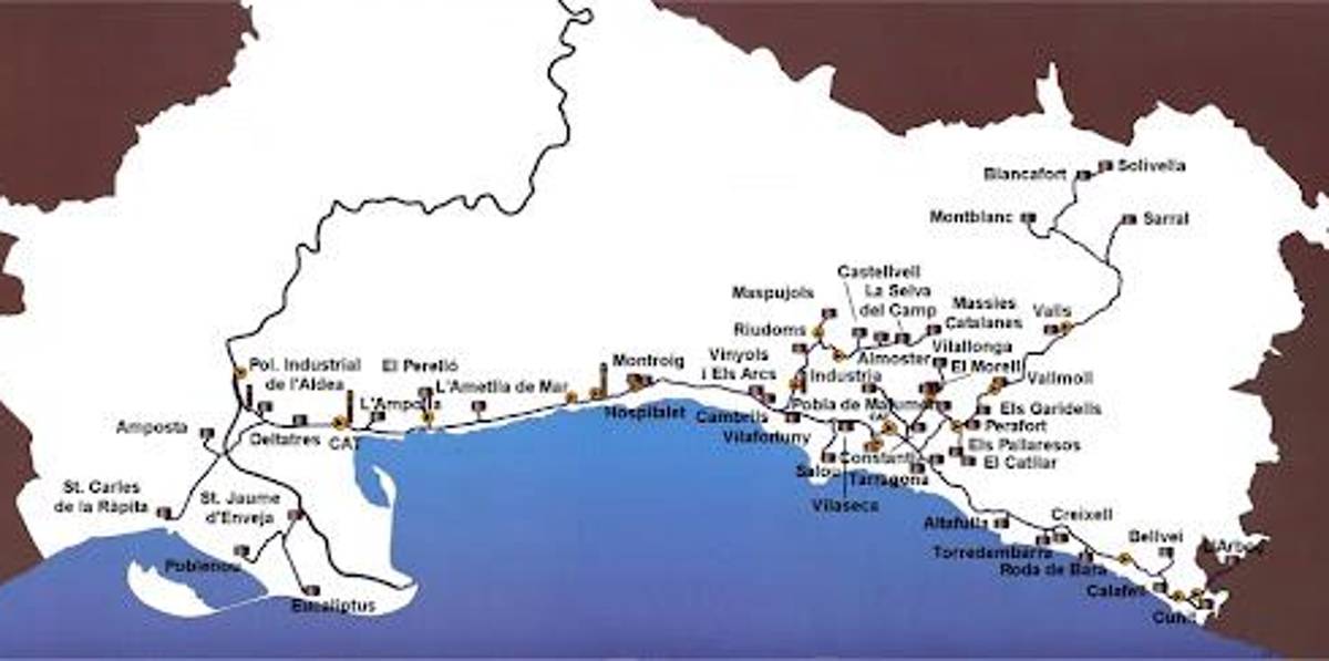 La red del CAT llega hasta Cunit. La red del CAT llega hasta Cunit.