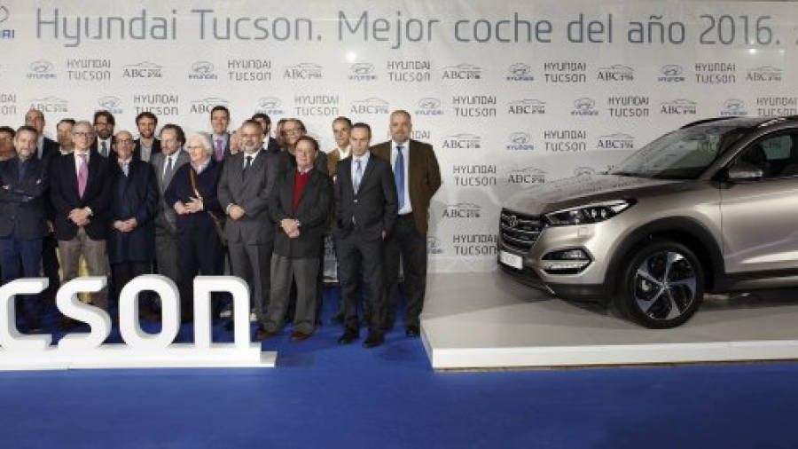 El premio al Mejor Coche del Año 2016 ha recaído en el Hyundai Tucson.
