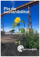 Cartell del Pla de Sostenibilitat-Agenda 2030 del Port de Tarragona. Foto: Port de Tarragona