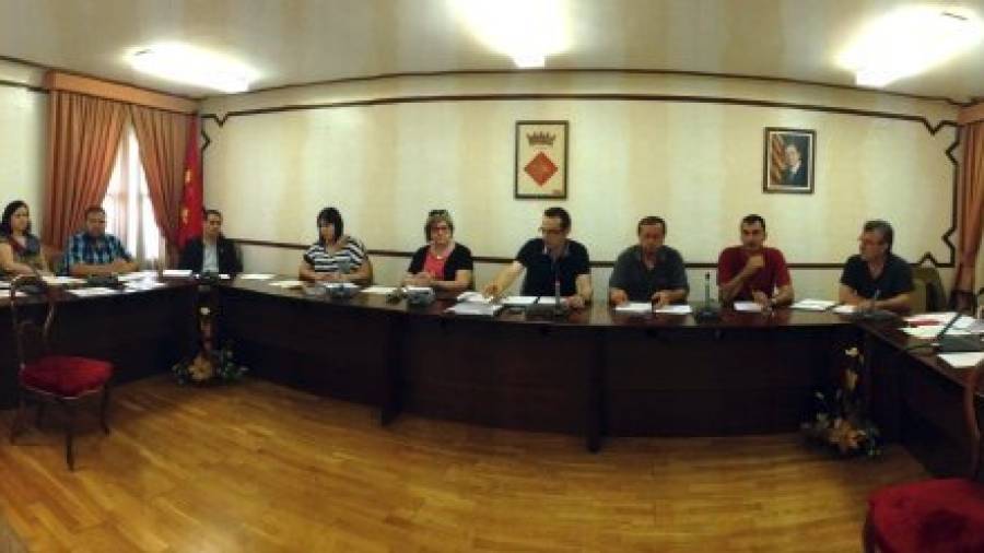 Imatge del ple celebrat el dimarts passat a Constantí, on s´estrenaven un total de cinc nous regidors. Foto: Premsa Contantí