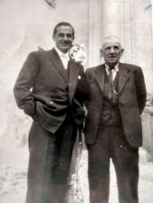 Joan (derecha), fundador, y Bartomeu, primera y segunda generación. Foto: DT
