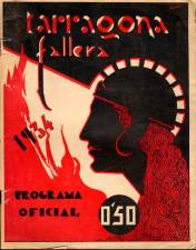 Programa oficial de les falles de 1934. Foto: Col·lecció Salvador Fà