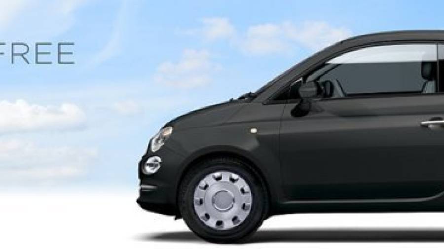 Una oferta dedicada en Amazon.it para el Fiat 500 con la innovadora fórmula BE-FREE.