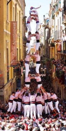 Els Xiquets de Tarragona amb el 2d8f. Foto: Pere Ferré