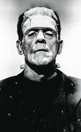 Boris karloff encarnó al personaje imaginado por Shelley.