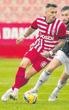 Aleix García con el Girona. foto: efe