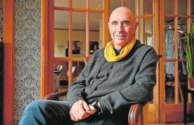 Lluís Llach en una visita a Reus al gener de 2025. Foto: Alfredo González