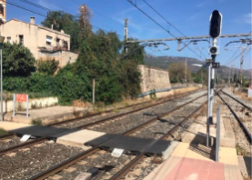 La estación de Alcover. Foto: ADIF