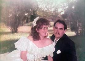 Els tarragonins José López i Fina Iniesta van guanyar l’’Operación Amor’ de l’any 1985, radiada per Ràdio Mar-Cadena 13. foto: Família López-Iniesta