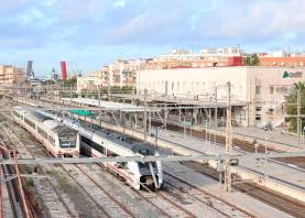 La estación de tren de Tarragona. Foto: Alba Mariné