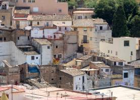 Cases del barri de Santa Clara, a Tortosa. Foto: Joan revillas