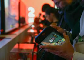 A falta de un mes para que salga a la venta en todo el mundo, Nintendo presenta en España su nueva apuesta, Nintendo Switch 2, la evolución de una videoconsola que ha conquistado más de 152 millones de hogares gracias a su innovador sistema de consola híbrida y juegos para toda la familia con personajes emblemáticos como Super Mario o Zelda.. Foto: EFE