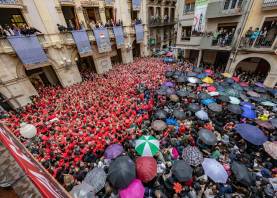 Los hechos ocurrieron en el marco de la diada de Santa Úrsula. Foto: Àngel Ullate