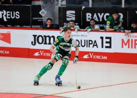 Sergi Folguera marcó dos goles en la casi hazaña del Calafell en el Palau. Foto: Alba Mariné