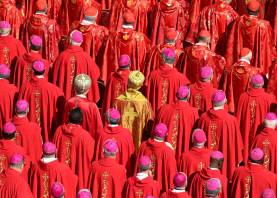 Imagen del funeral del papa Francisco. Foto: EFE