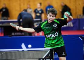 Rafa Martínez, de los Ganxets, se hizo con el bronce en alevines. foto: JOAQUÍN CORRALES/rfetm