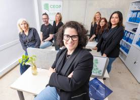 El equipo de trabajo de CEOP. FOTO: angel ullate