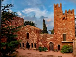 Interior del Castell de Sant Miquel d’Escornalbou. FOTO: Santi Garcia