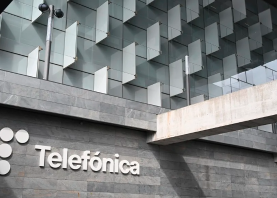 La sede de Telefónica en Madrid. Foto: EFE