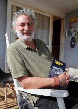 L’escriptor, autor de ‘Fets Caldo’, al Rourell. Foto: Pere Ferré
