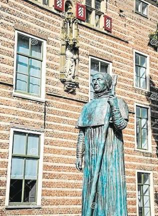 $!Monument al Papa Adrià VI, a la ciutat holandesa d’Utrecht, on va néixer el 1459. Foto: Phagenaars