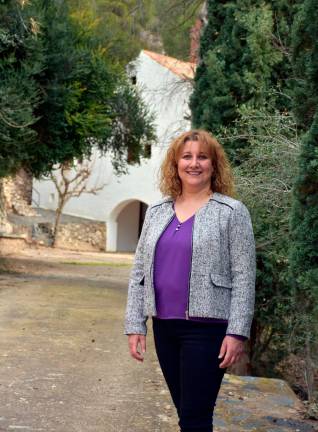Pili Rams Castillo és la candidata a l’alcaldia de Vinebre per Més per Vinebre-Compromís Municipal. Foto: Cedida