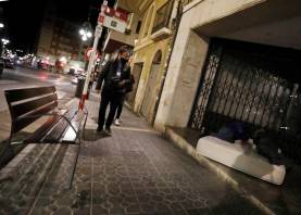 Tarragona realiza un censo de personas sin techo; ahora prestará atención al nuevo fenómeno. Foto: P. Ferré/DT