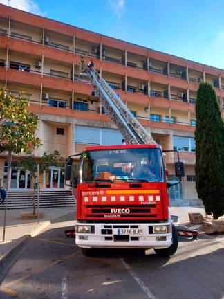 Un camión de bomberos en una imagen de archivo. Foto: Bombers de la Generalitat