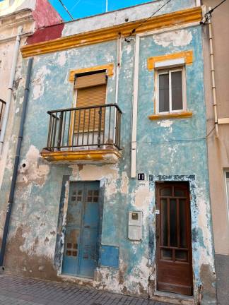 La fachada de la vivienda. Foto: L. Fernández