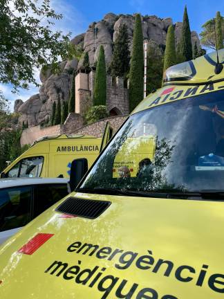 Una ambulancia del SEM. Foto: Twitter SEM