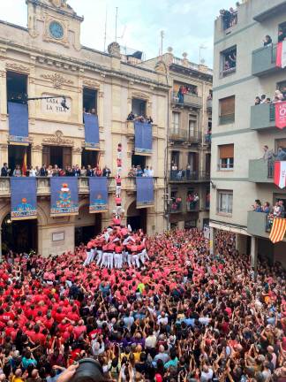 Grans castells a Santa Úrsula per acomiadar la temporada