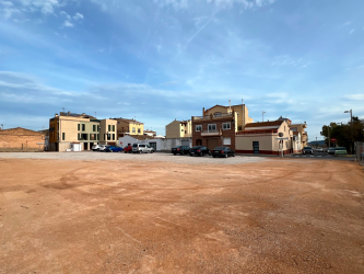 La nova zona d’aparcament de la Bisbal del Penedès, amb una seixantena de places, està situada al barri de la Riba. Foto: Cedida