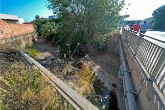 La Riera de l’Abeurada será intervenida en varios tramos. Foto: A.G.