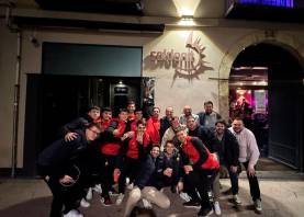 Parte de la plantilla del Reus acudió a la discoteca SoldeNit. Foto: Cedida