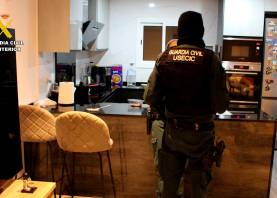 La operación se desarrolló en abril y el detenido fue detenido. Foto: Guardia Civil