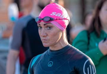 Una triatleta participante en la pasada edición. FOTO: Challenge Salou