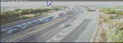 Importantes retenciones entre Reus y Tarragona esta mañana por el choque de dos vehículos