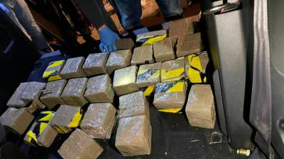 La droga más confiscada en Tarragona, el hachís. Foto: Guardia Civil