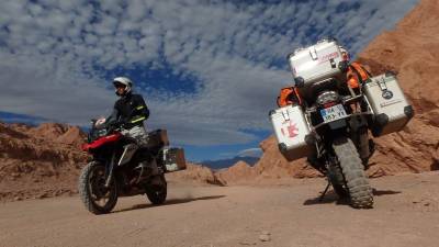 Desarrollado para trails de gran cilindrada.