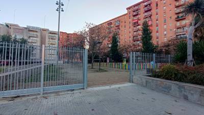 El parc de l’Olla de Reus es tancarà per les nits per evitar l’incivisme. Foto: cedida