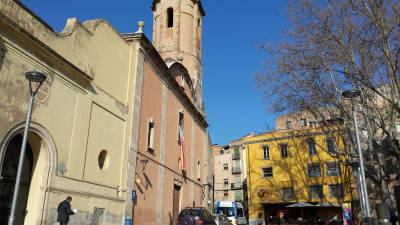 Església de Sant Francesc de Valls, situada a la plaça del mateix nom i avui tancada al culte religiós. Foto: ACN