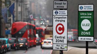 El coste de una hora de aparcamiento en el Gran Londres puede llegar a 9,9 €.