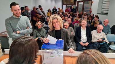 Meritxell Roigé apunta a vencer en las elecciones de Tortosa. Foto: Junts