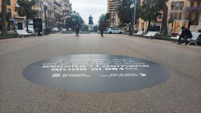 Punto instalado en la Rambla Nova de Tarragona. Foto: Cedida