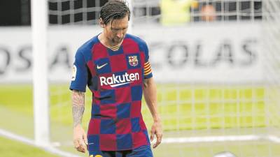 Leo Messi considera finalizada su relación contractual con el Barça.