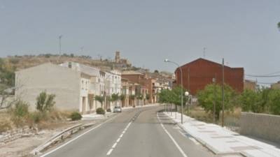 Imatge de Corbera d'Ebre. Foto: Google Street View