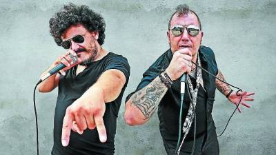 Los reusenses José el Chatarra y el Punky Gitano presentan disco hoy en Lo Submarino. Foto: Carlos Undergroove