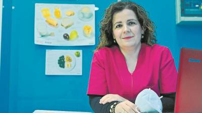 La doctora Rosa María Albaladejo Perales, dietista-nutricionista. Foto: Alfredo González