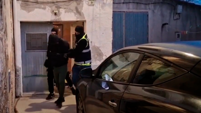 Imagen de uno de los detenidos. Foto: Policía Nacional