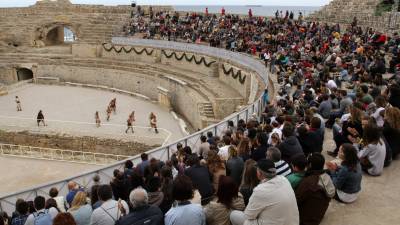 El festival de recreación histórica Tarraco Viva cumple esta edición veinte años.